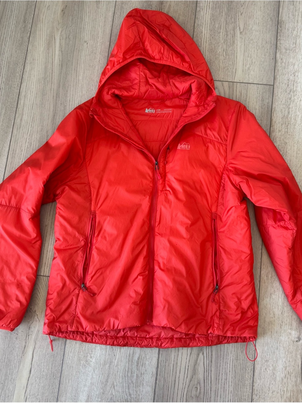 REI Women’s Flash Insulated Hoodie Jacket - Large